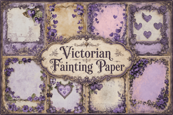 Download Victorian Fainting Paper - Premium Bundle