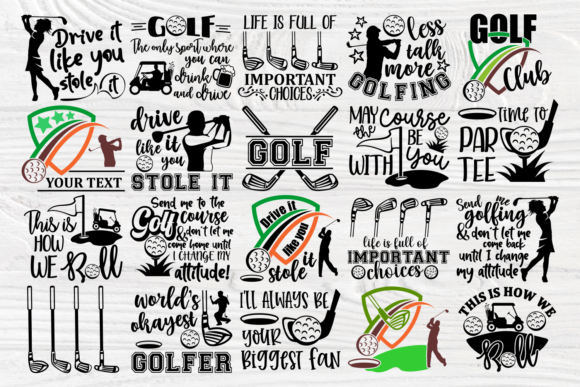 Download Golf Quotes, Golf Club Svg Cut Files - Svg cut files Collection