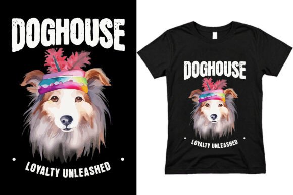 Download Dog House T Shirt Design - T shirt design Collection